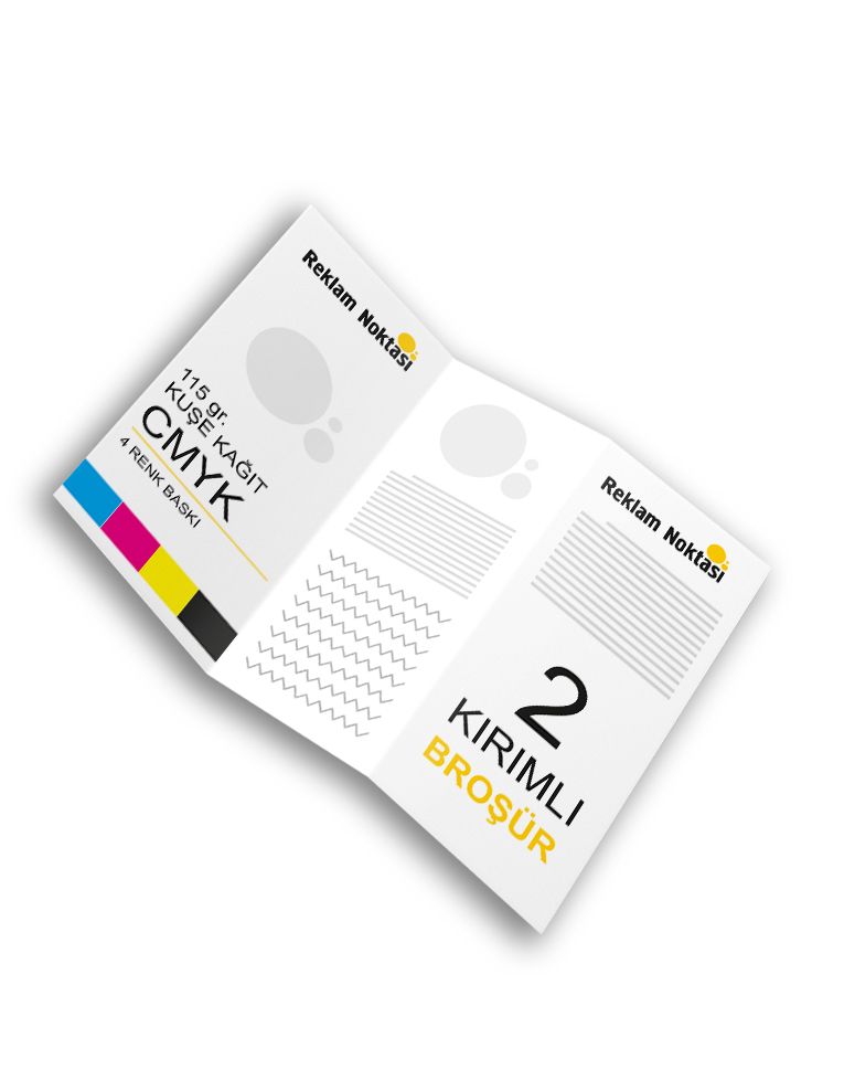 A4 Kırımlı Broşür