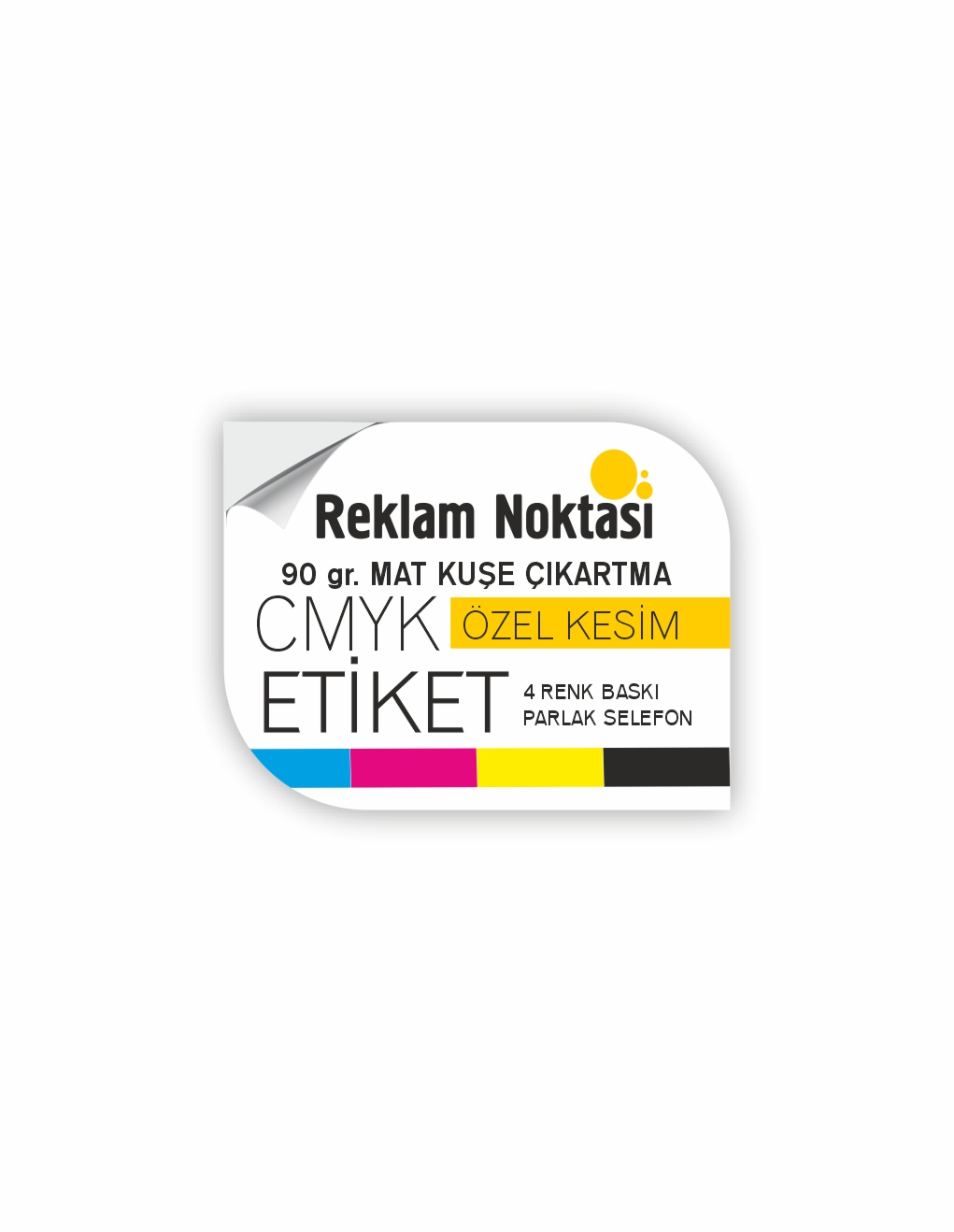 Özel Ölçü Özel Kesim Etiket