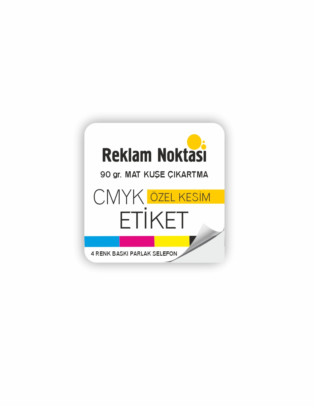 Özel Ölçü Özel Kesim Etiket