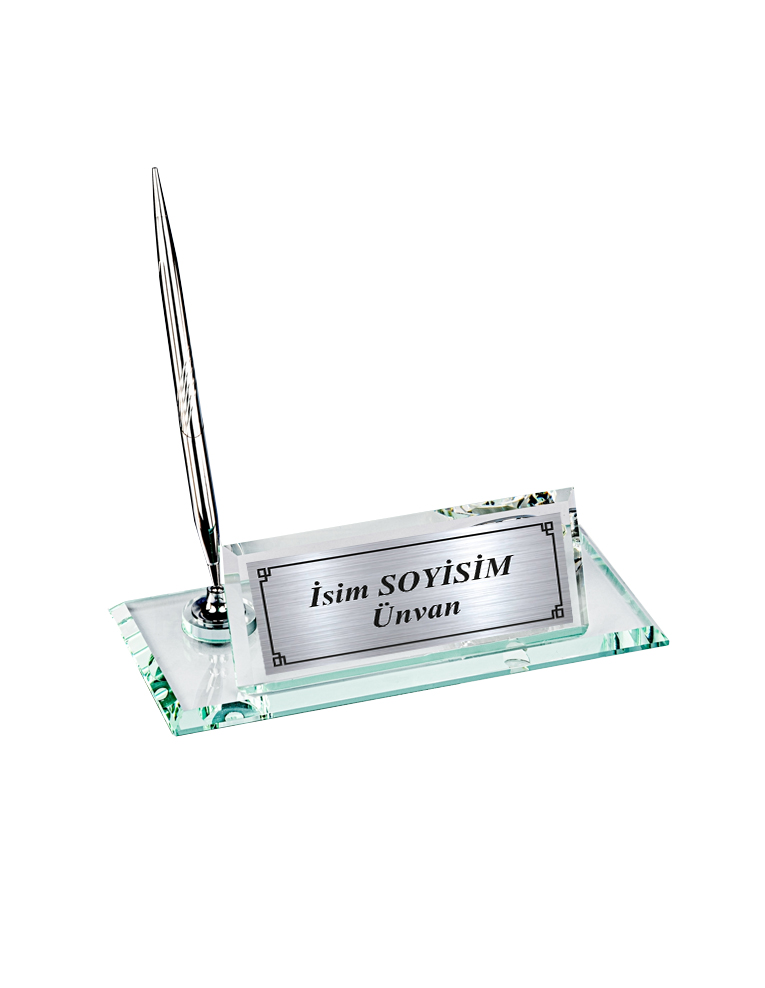 Muğla Kristal Masa İsimliği RM533