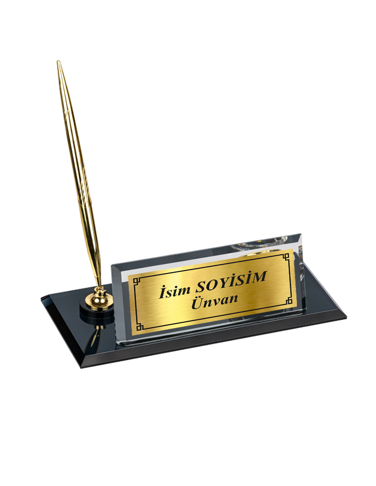 Antalya Kristal Masa İsimliği RM534