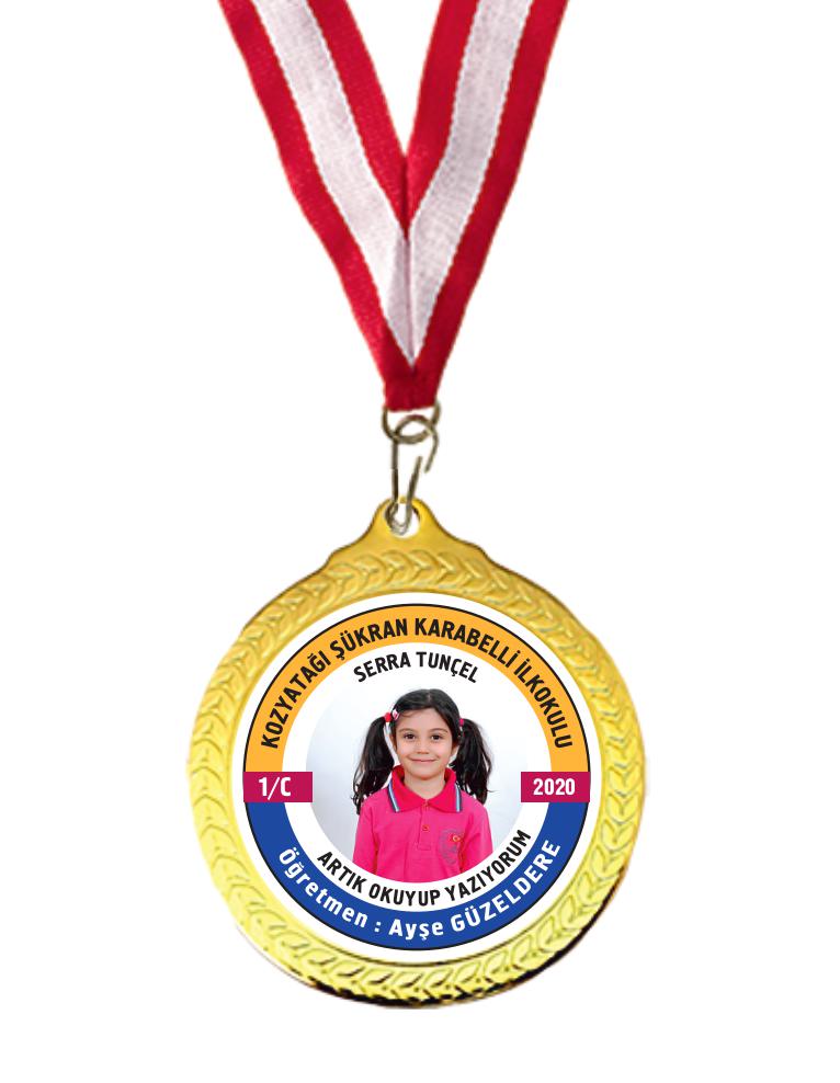 RESİMLİ OKUL MADALYASI