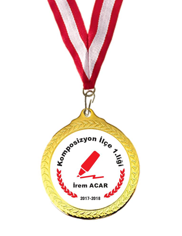 K0MPOZİSYON YAZMA MADALYASI