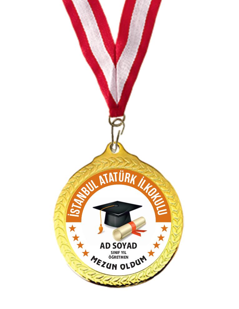 MEZUN OLDUM MADALYASI