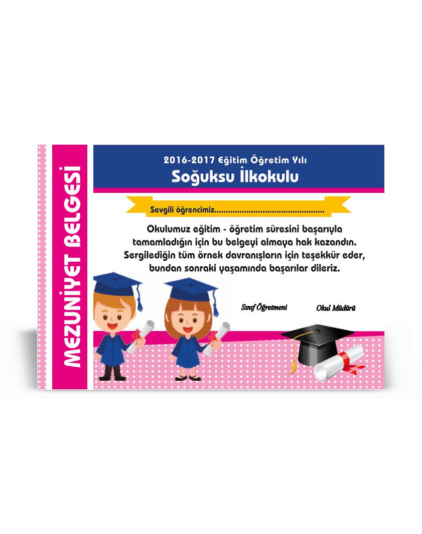 MEZUNİYET BELGESİ