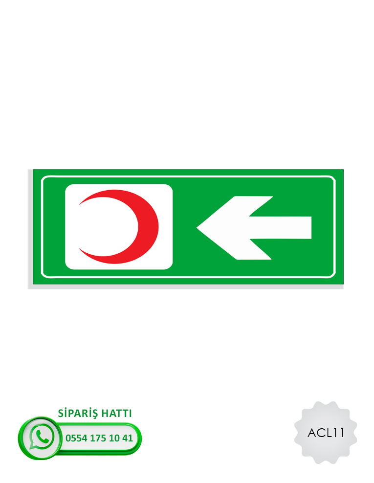 Acil Çıkış İlk Yardım Levhası