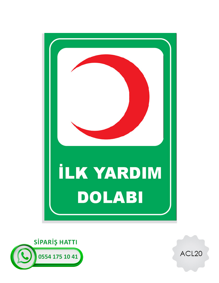 Acil Çıkış İlk Yardım Levhası