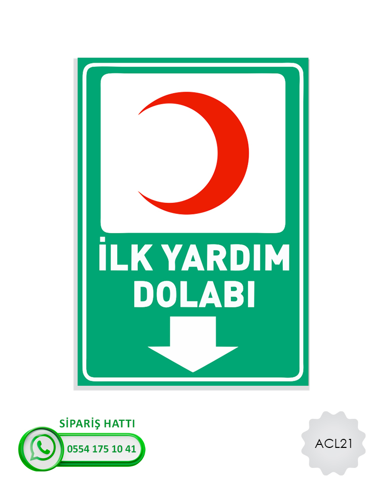 Acil Çıkış İlk Yardım Levhası