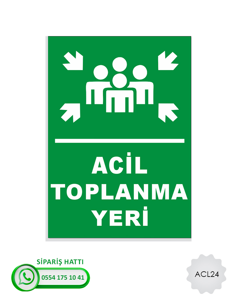 Acil Çıkış İlk Yardım Levhası