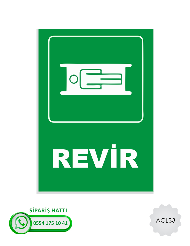 Acil Çıkış İlk Yardım Levhası
