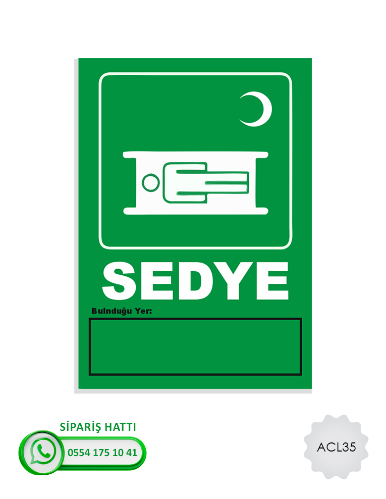 Acil Çıkış İlk Yardım Levhası