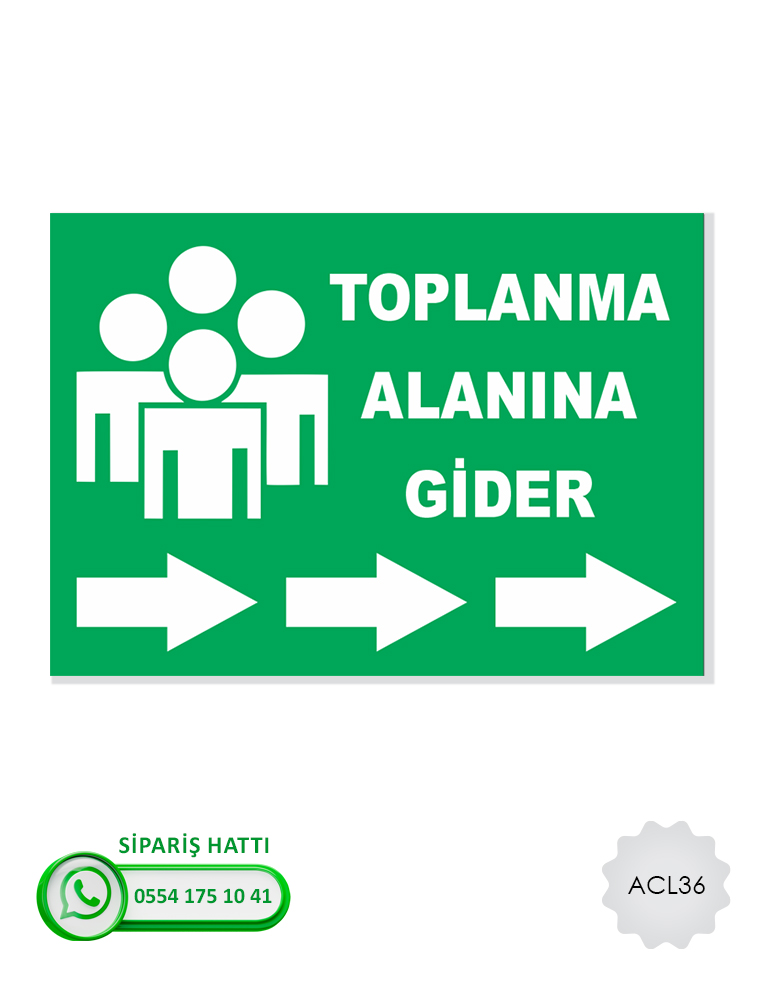 Acil Çıkış İlk Yardım Levhası