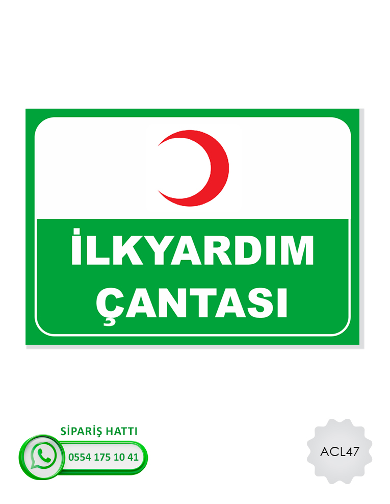 Acil Çıkış İlk Yardım Levhası