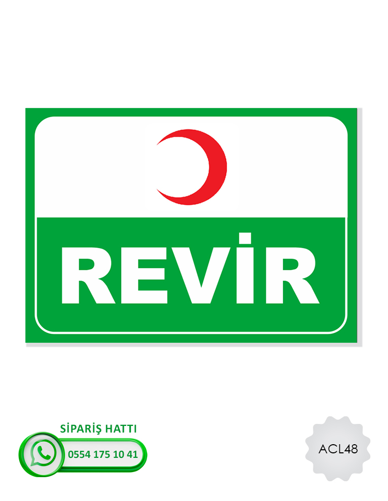Acil Çıkış İlk Yardım Levhası