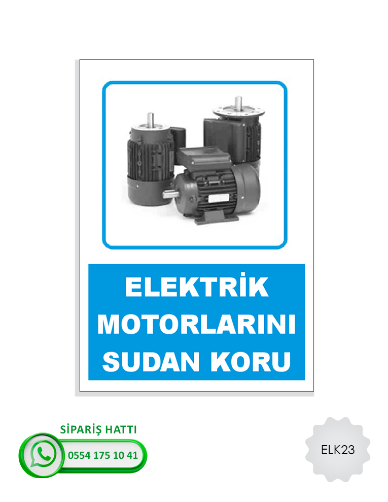 Elektrik Uyarı Levhası