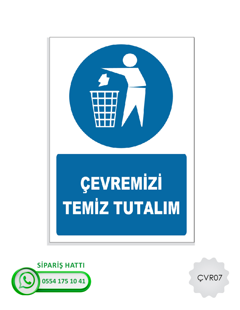 Çevre Uyarı Levhası