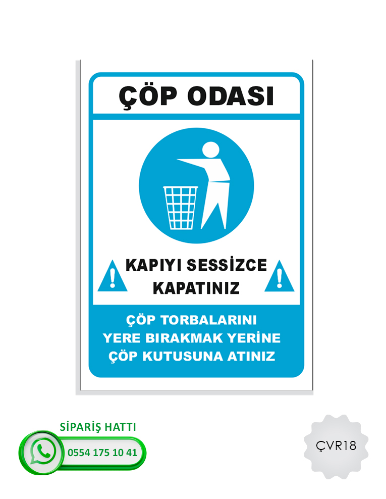 Çevre Uyarı Levhası