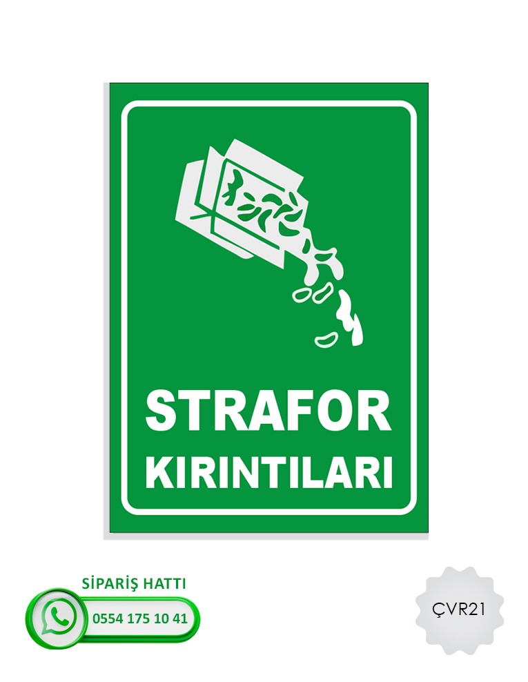 Çevre Uyarı Levhası