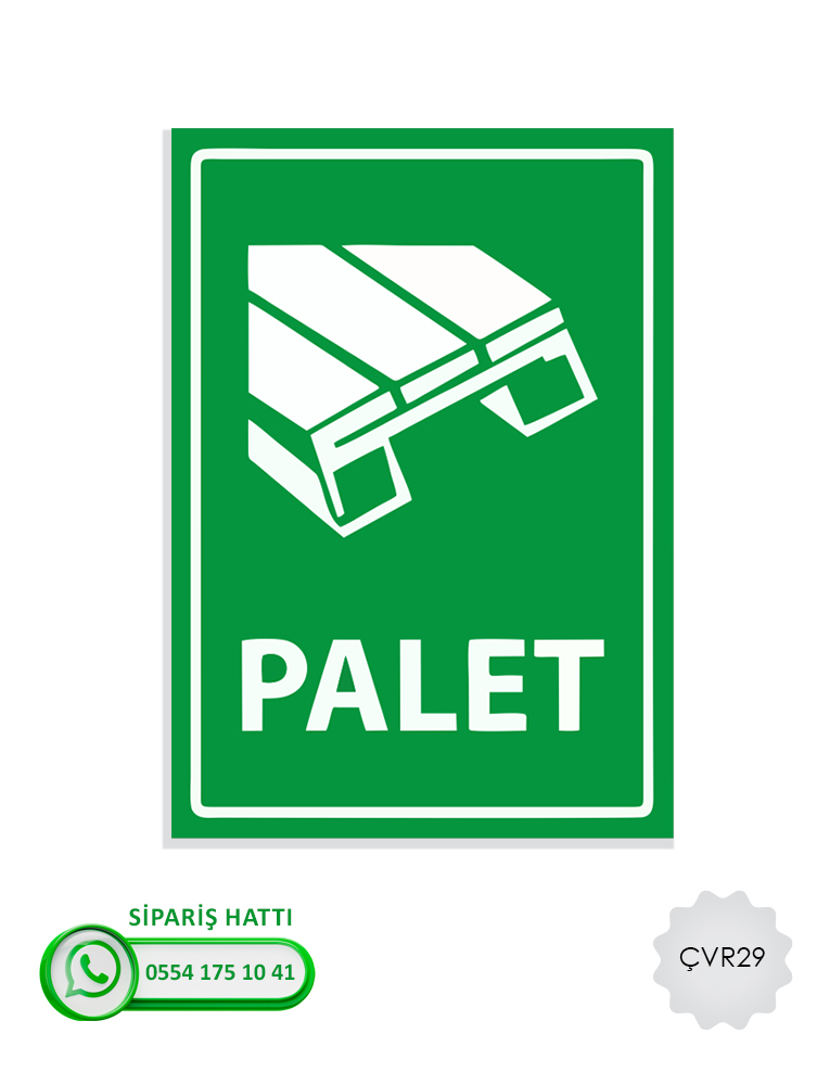 Çevre Uyarı Levhası