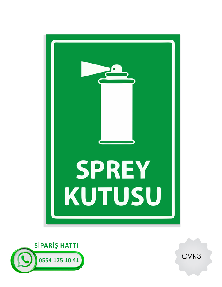 Çevre Uyarı Levhası