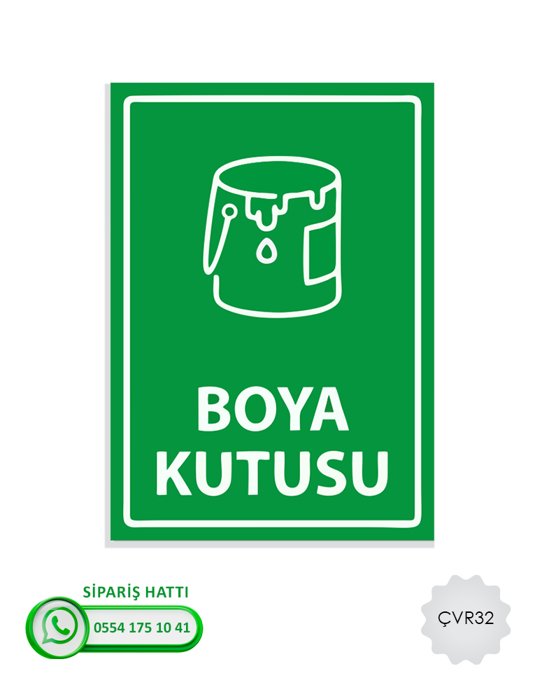 Çevre Uyarı Levhası