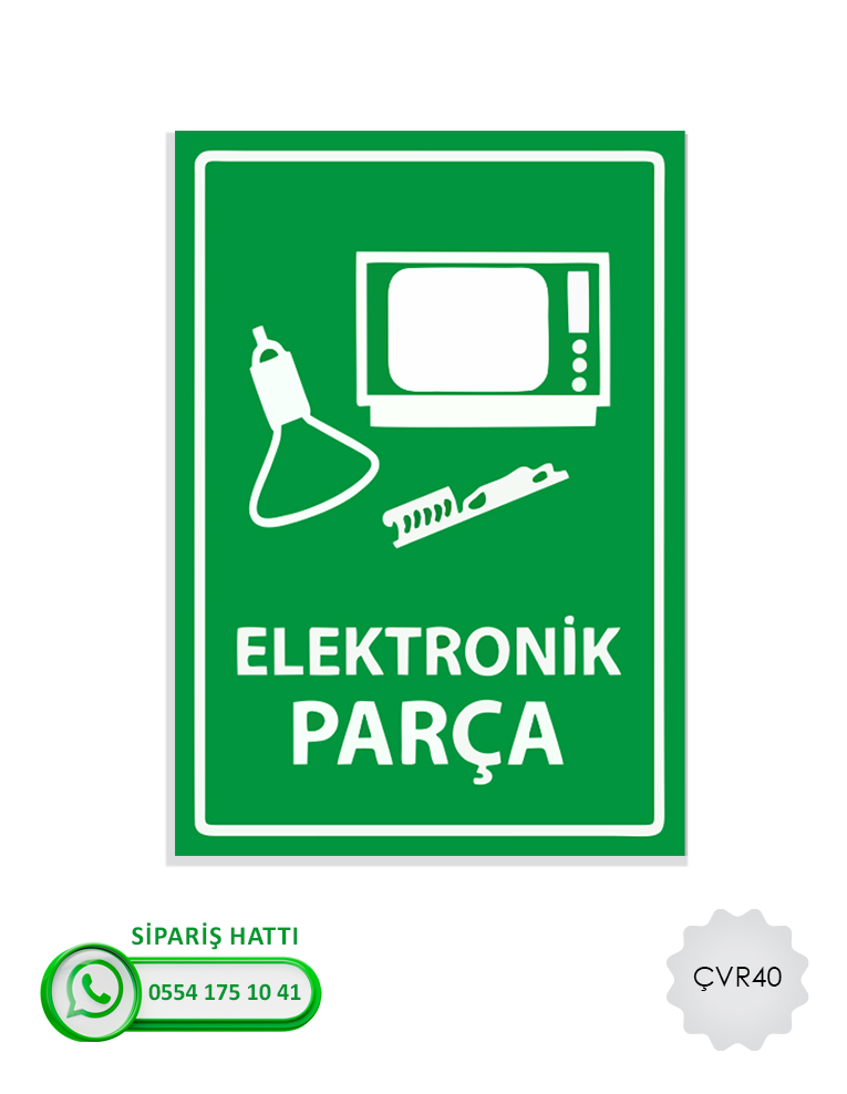 Çevre Uyarı Levhası