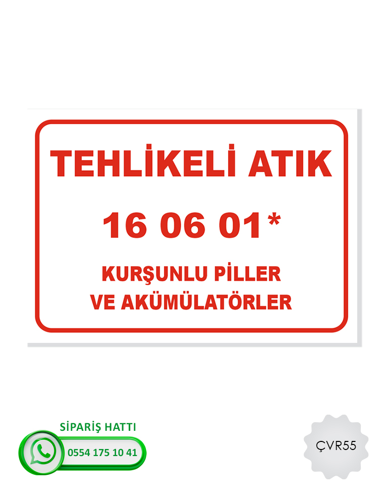 Çevre Uyarı Levhası